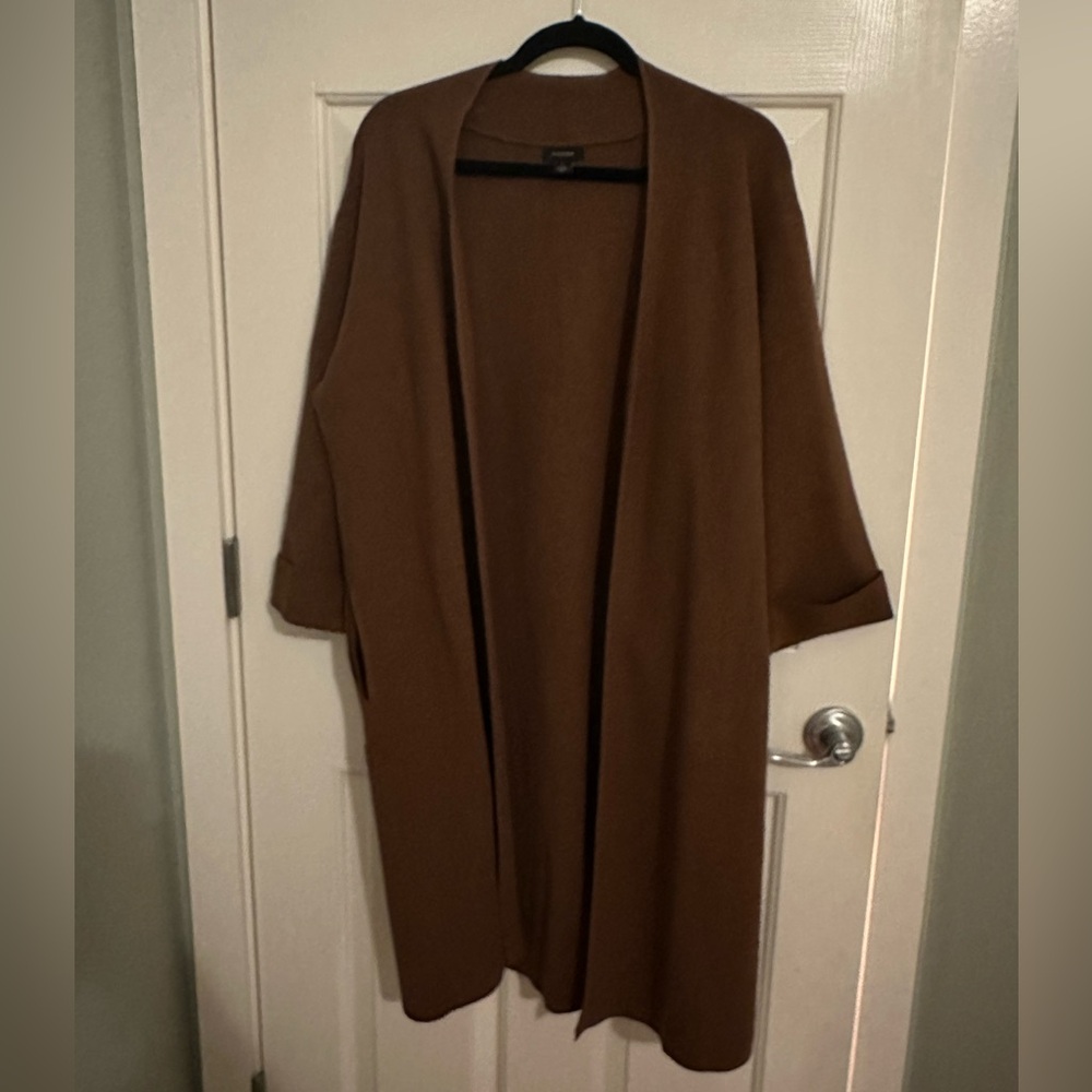Halogen 3/4 Sleeve Longline Cardigan